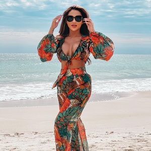 Beach Cover Up outfit.